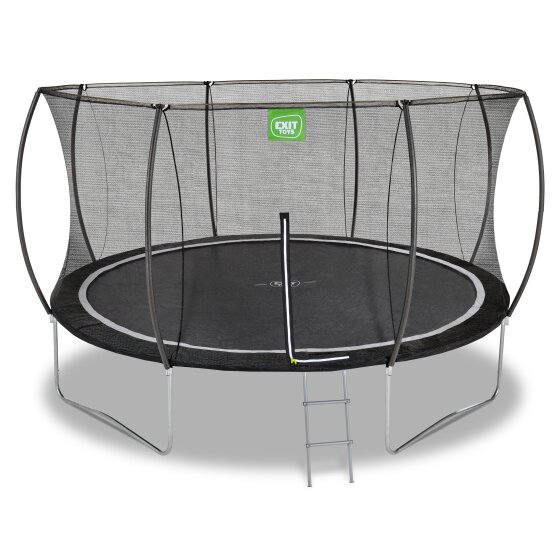EXIT Black Edition trampoline ø427cm - zwart