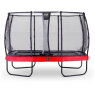 EXIT Elegant Premium trampoline 244x427cm met Deluxe veiligheidsnet - rood