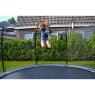 EXIT Elegant Premium inground trampoline ø366cm met Deluxe veiligheidsnet - zwart