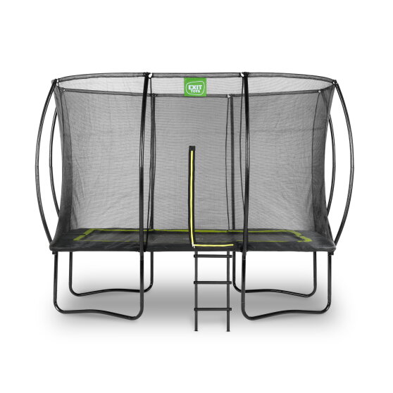 EXIT Silhouette trampoline 214x305cm met ladder - zwart