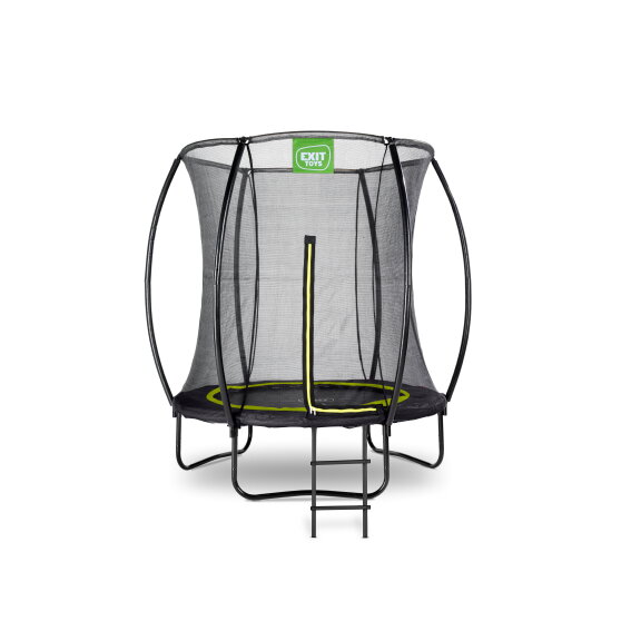 EXIT Silhouette trampoline ø183cm met ladder - zwart