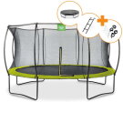 EXIT Silhouette trampoline ø427cm - groen + gratis accessoire set