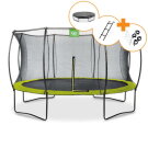 EXIT Silhouette trampoline ø366cm - groen + gratis accessoire set