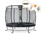 EXIT Elegant Premium trampoline complete set ø305cm - zwart