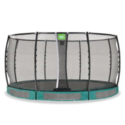 EXIT Allure Premium inground trampoline ø427cm - groen