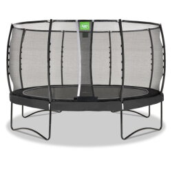 EXIT Allure Premium trampoline ø427cm - zwart