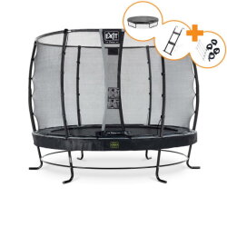 EXIT Elegant Premium trampoline complete set ø305cm - zwart
