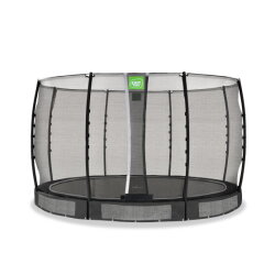 EXIT Allure Classic inground trampoline ø366cm - zwart