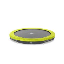 EXIT Silhouette inground sports trampoline ø244cm - groen