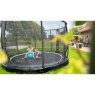 EXIT Allure Premium inground trampoline ø366cm - groen